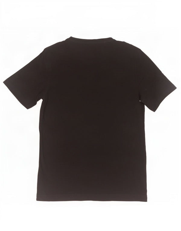 Dacks grafisk T-shirt top til mænd, lille sort bomuld