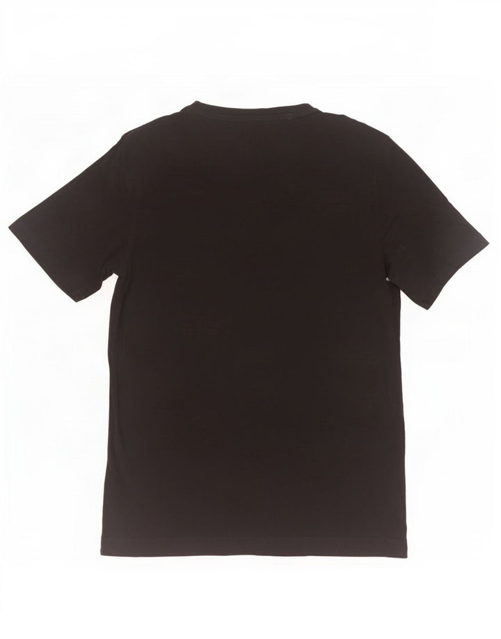 Dacks grafisk T-shirt top til mænd, lille sort bomuld