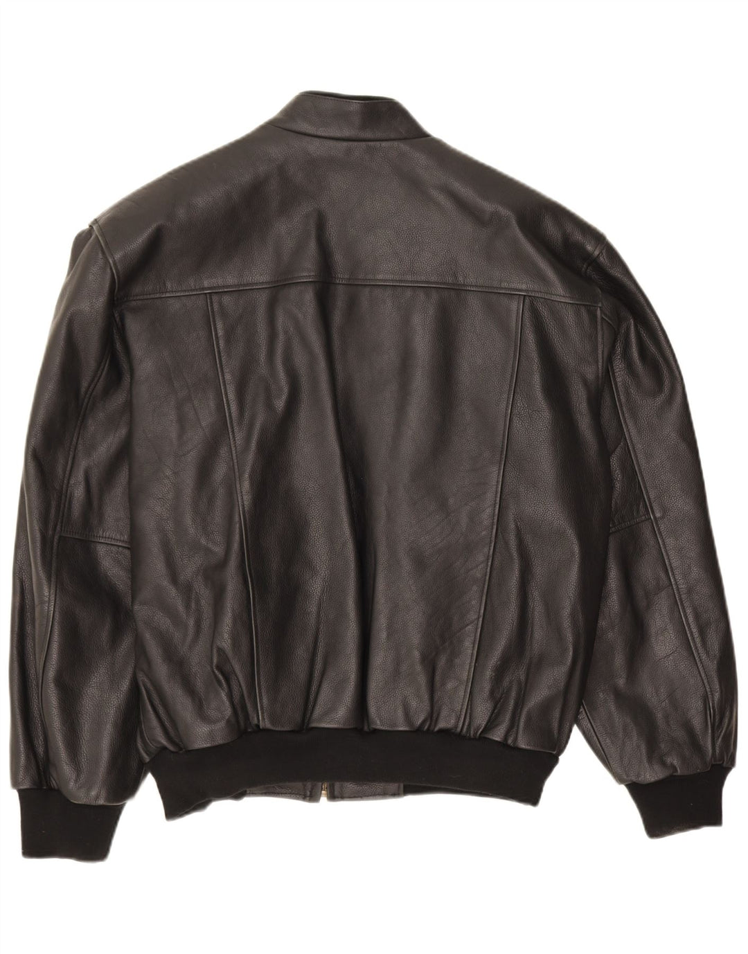 Vintage herre læderjakke UK 42 XL Sort