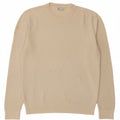 Zara Herre sweater med rund hals, medium off white bomuld