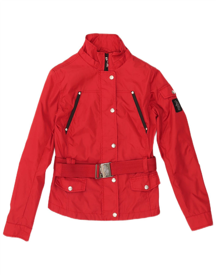 Refrigue Womens Utility Jacket UK 10 Small Rød Nylon