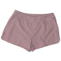 Nike Dame Dri Fit sportsshorts UK 14 Large Purple Polyester