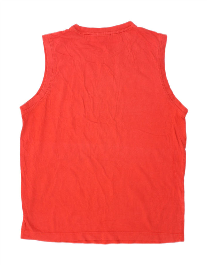 PUMA Mens Vest Top 2XL Red Cotton Vintage Puma and Second-Hand Puma from Messina Hembry 