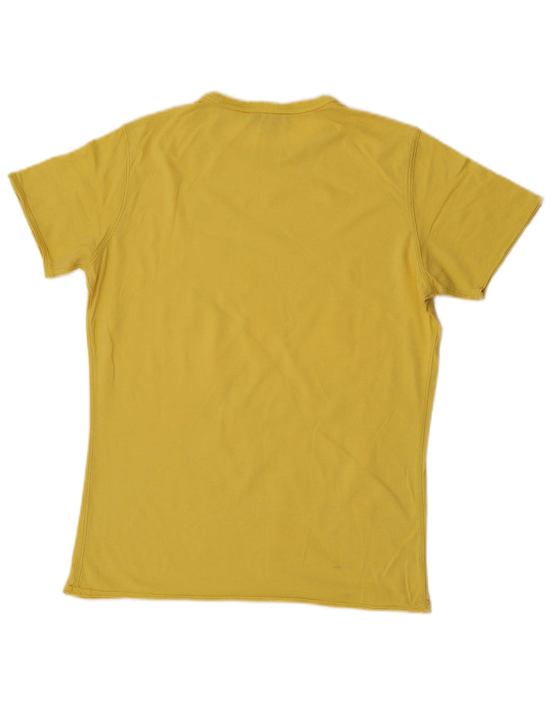 Diesel Herre Grafisk T-Shirt Top Lille Gul