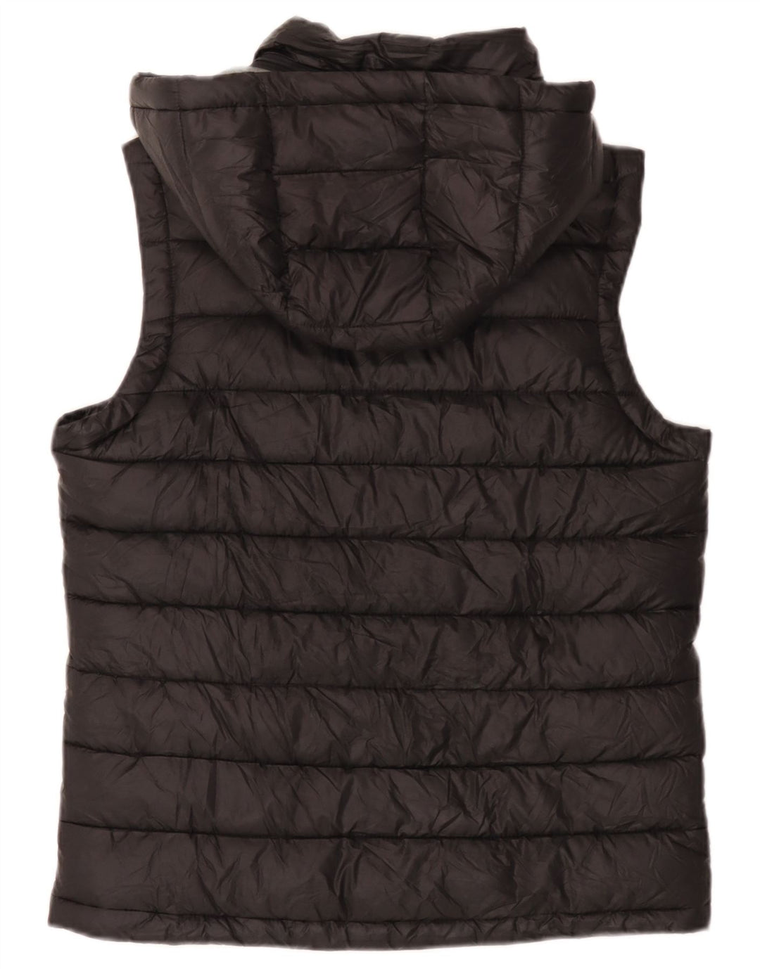 Champion Herre Hætte polstret Gilet UK 36 Lille sort polyester