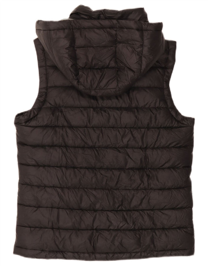 Champion Herre Hætte polstret Gilet UK 36 Lille sort polyester