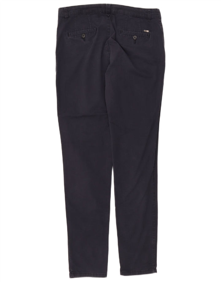Esprit Dame Slim Chino Bukser W32 L31 Marineblå Bomuld