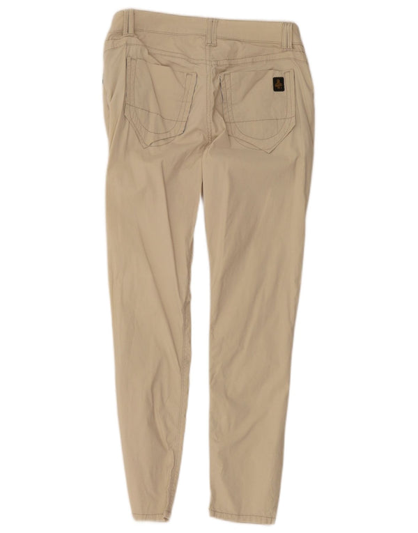 Refrigiwear Kvinder Sixty spa Skinny Casual Bukser W29 L26 Beige Bomuld