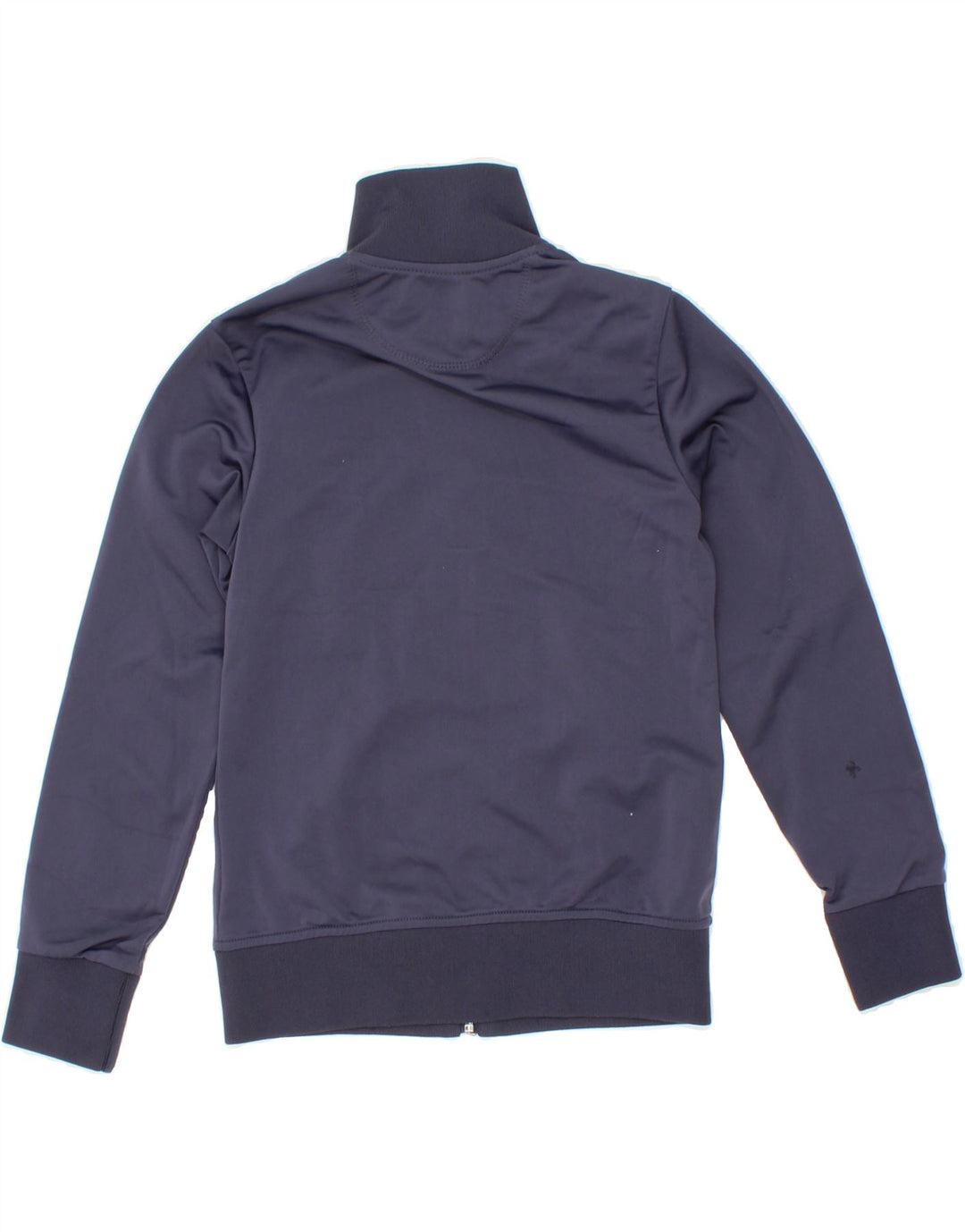 DIADORA Girls Graphic Tracksuit Top Jacket 12-13 Years Navy Blue Polyester Vintage Diadora and Second-Hand Diadora from Messina Hembry 