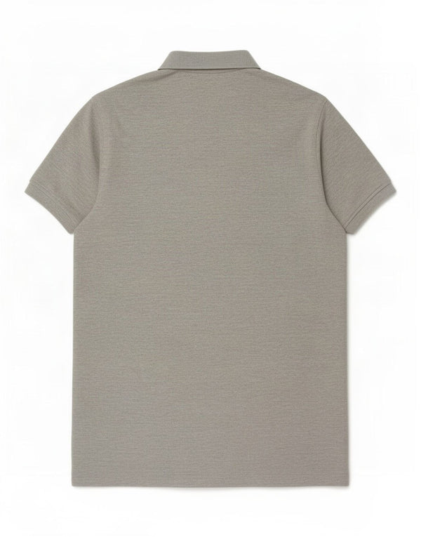 Tommy Hilfiger Herre Slim Fit Polo Shirt Medium Grey Colourblock