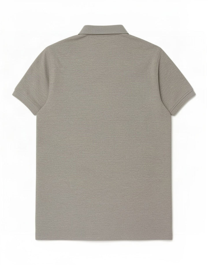 Tommy Hilfiger Herre Slim Fit Polo Shirt Medium Grey Colourblock