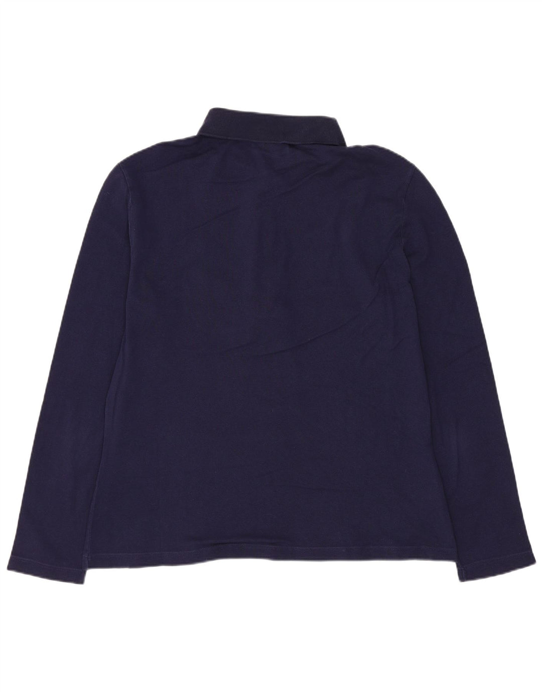 Lacoste Dame Langærmet Slim Fit Polo Shirt Størrelse 44 Large Navy Blue