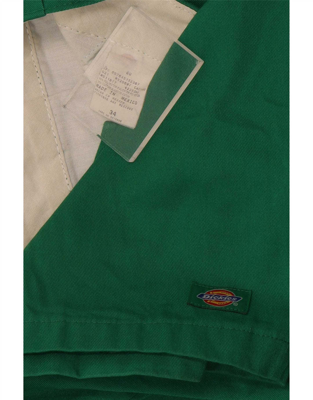 Dickies Herre Bermuda Shorts W34 Large Grøn Polyester