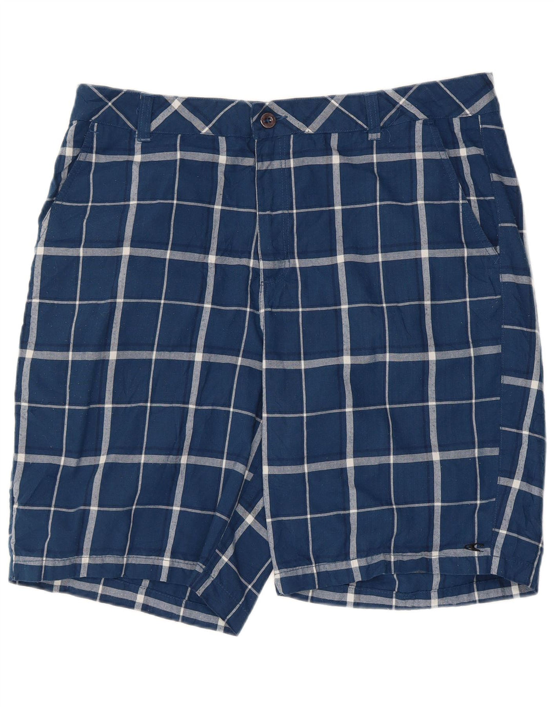 O'Neill Chino Shorts til mænd W38 XL blå ternet polyester