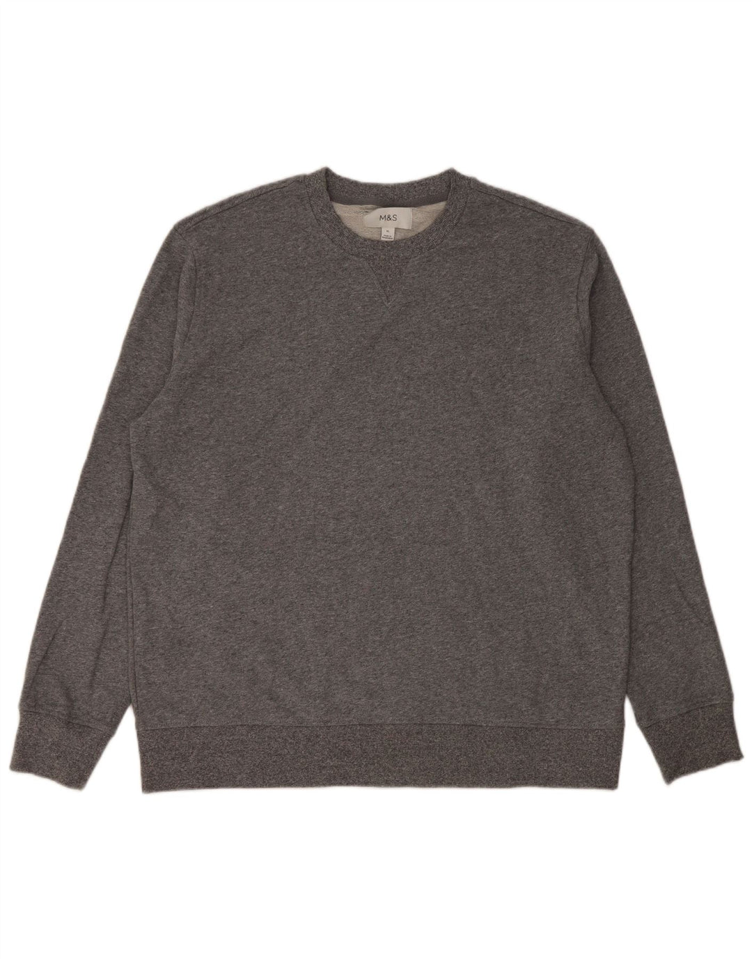 Marks & Spencer Herre Sweatshirt Jumper XL Grå Bomuld