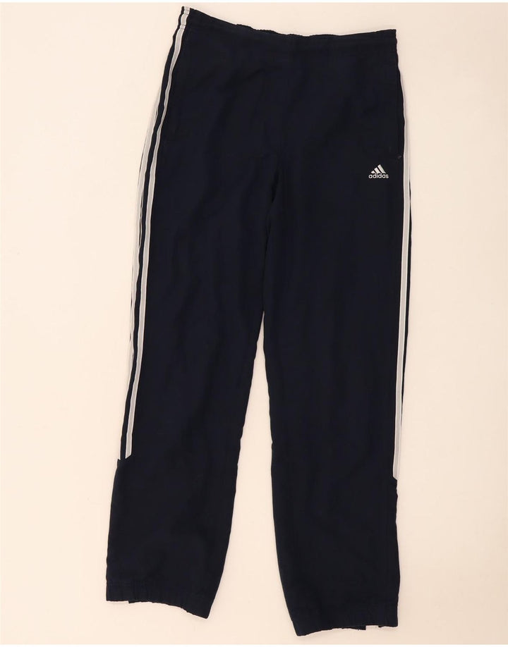 Adidas Dame træningsdragt Bukser Joggers UK 8 Small Navy Blue Polyester