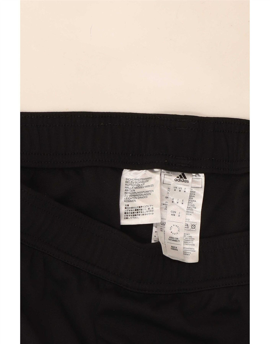 Adidas Herre Aeroready træningsdragt Bukser Medium Sort Colourblock Polyester