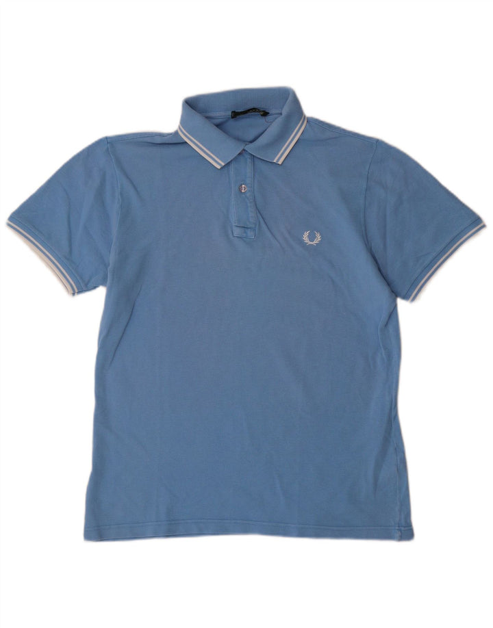 Fred Perry herre poloshirt Medium blå bomuld