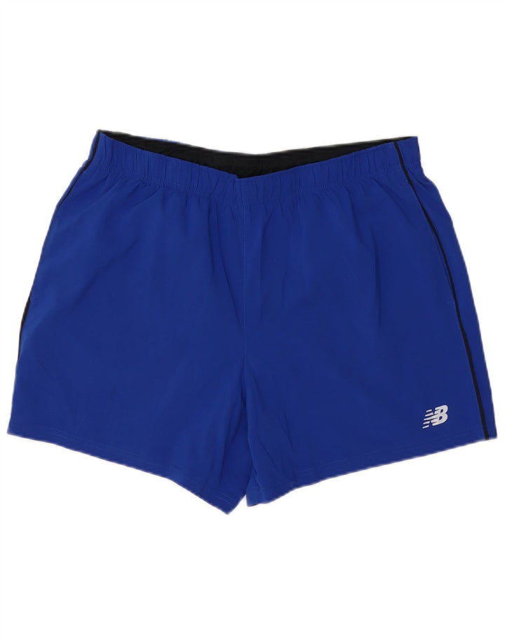 New Balance Herre Sportshorts Store Blå Polyester