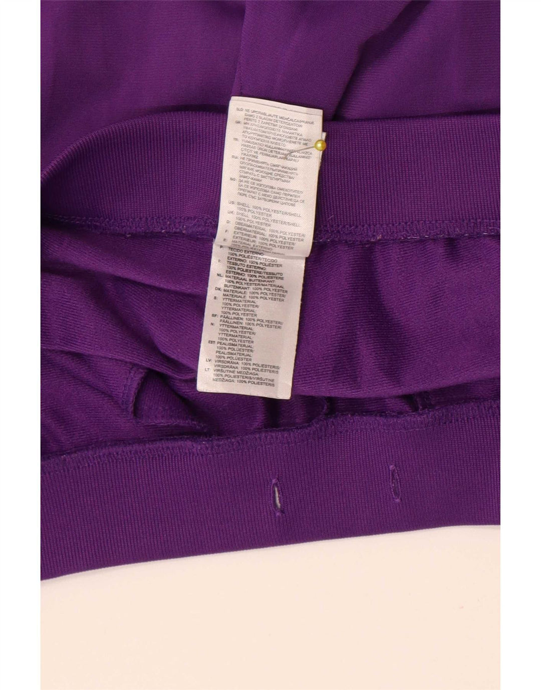 Adidas Træningsdragtsbukser til kvinder UK 8/10 Small Purple Polyester
