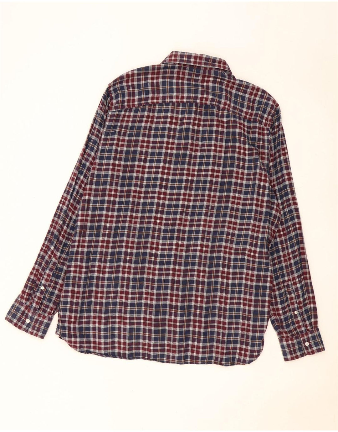 Timberland Herre Regular Fit Flannel skjorte Stor Bourgogne ternet bomuld