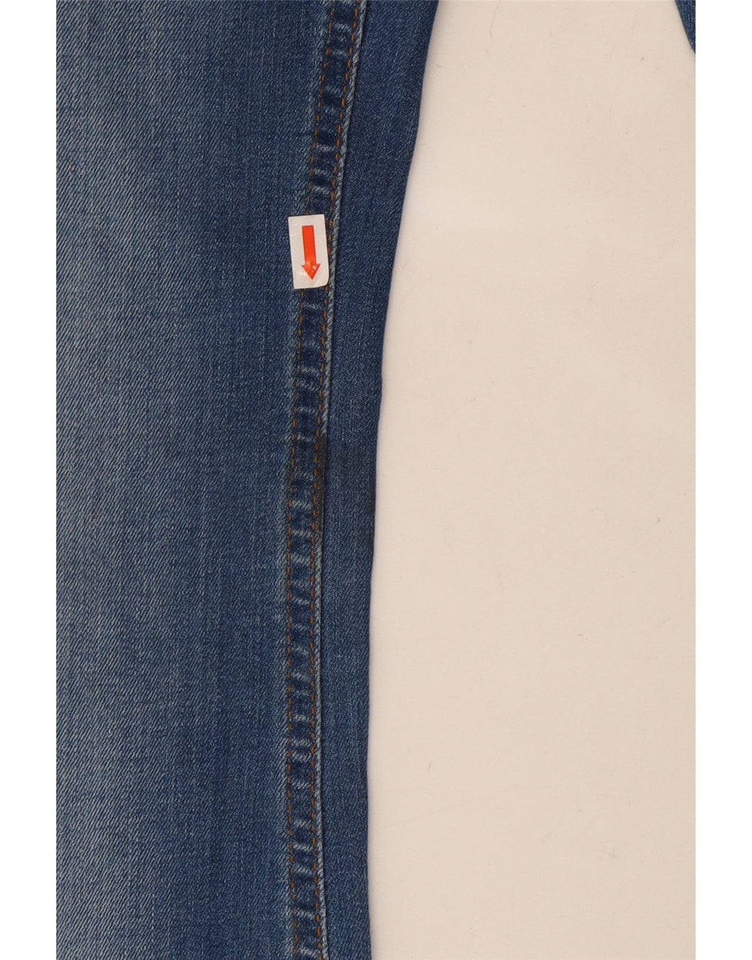 ZARA Dame Flared Jeans EU 34 2XS W24 L34 Blå Bomuld