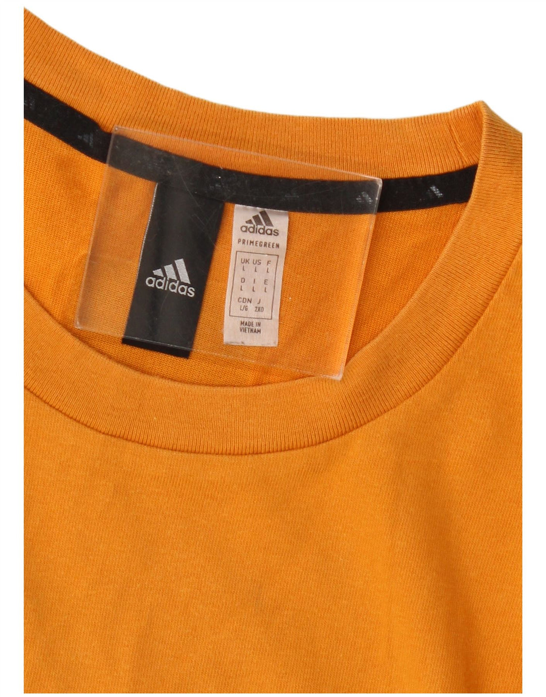 ADIDAS Grafisk T-shirt til mænd, stor gul