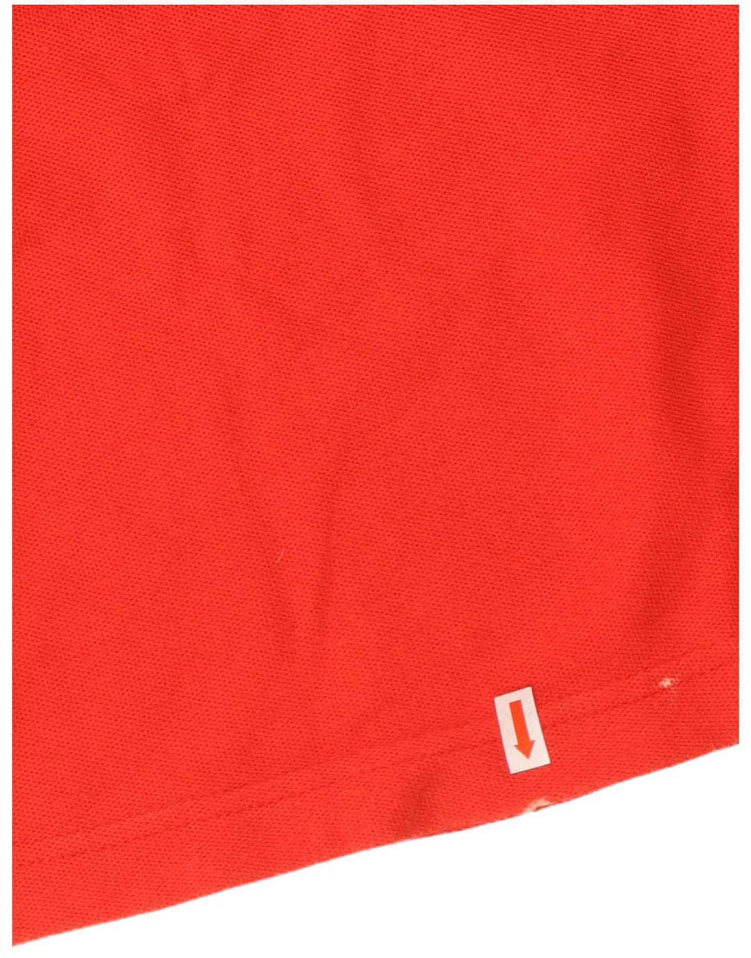 FILA ærmeløs poloshirt til kvinder IT 46 Stor rød bomuld