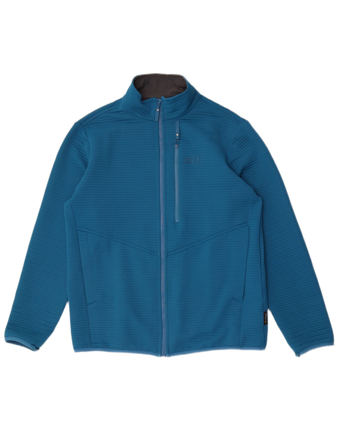 Jack Wolfskin Herre træningsdragt Topjakke UK 40/42 Stor blå polyester