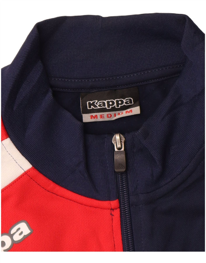 Kappa Herre grafisk træningsdragt Topjakke Medium Navy Blue Colourblock
