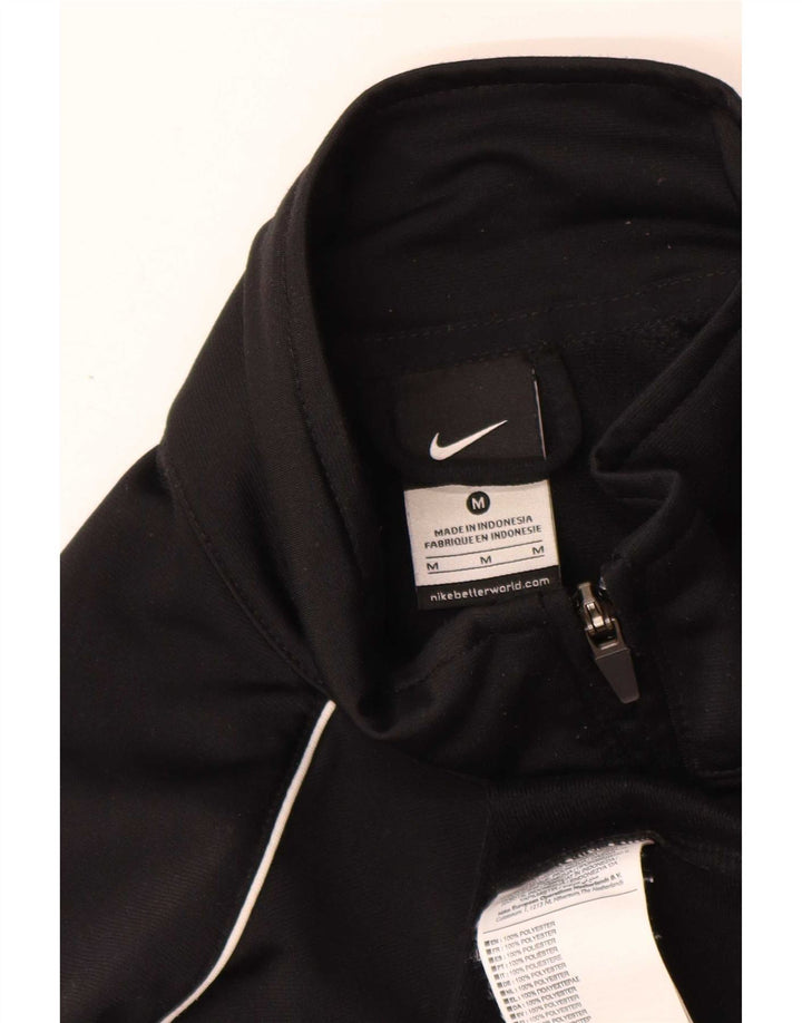 Nike træningsdragt til mænd, topjakke, medium sort polyester