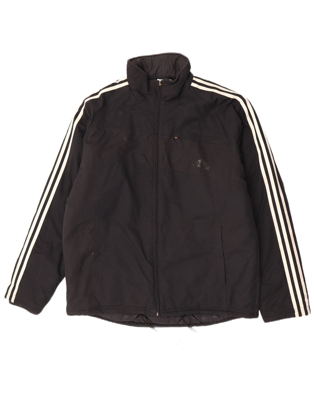 Adidas Herre Windbreaker Jacket UK 38 Medium Sort Polyamid