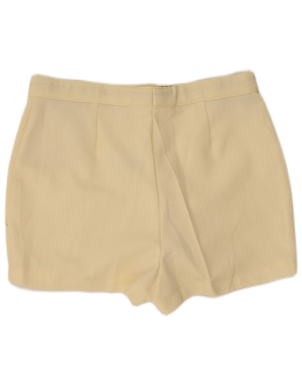 Vintage Chino Shorts til kvinder Medium W30 Gul