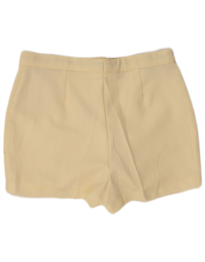 Vintage Chino Shorts til kvinder Medium W30 Gul