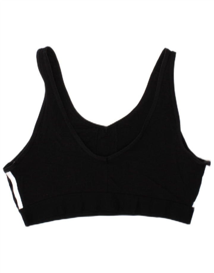 ADIDAS Womens Sport Bra Graphic Vest Top Medium Black