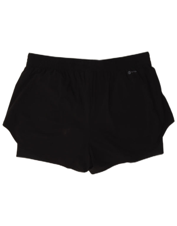Adidas sportsshorts til kvinder UK 24/26 2XL sort polyamid