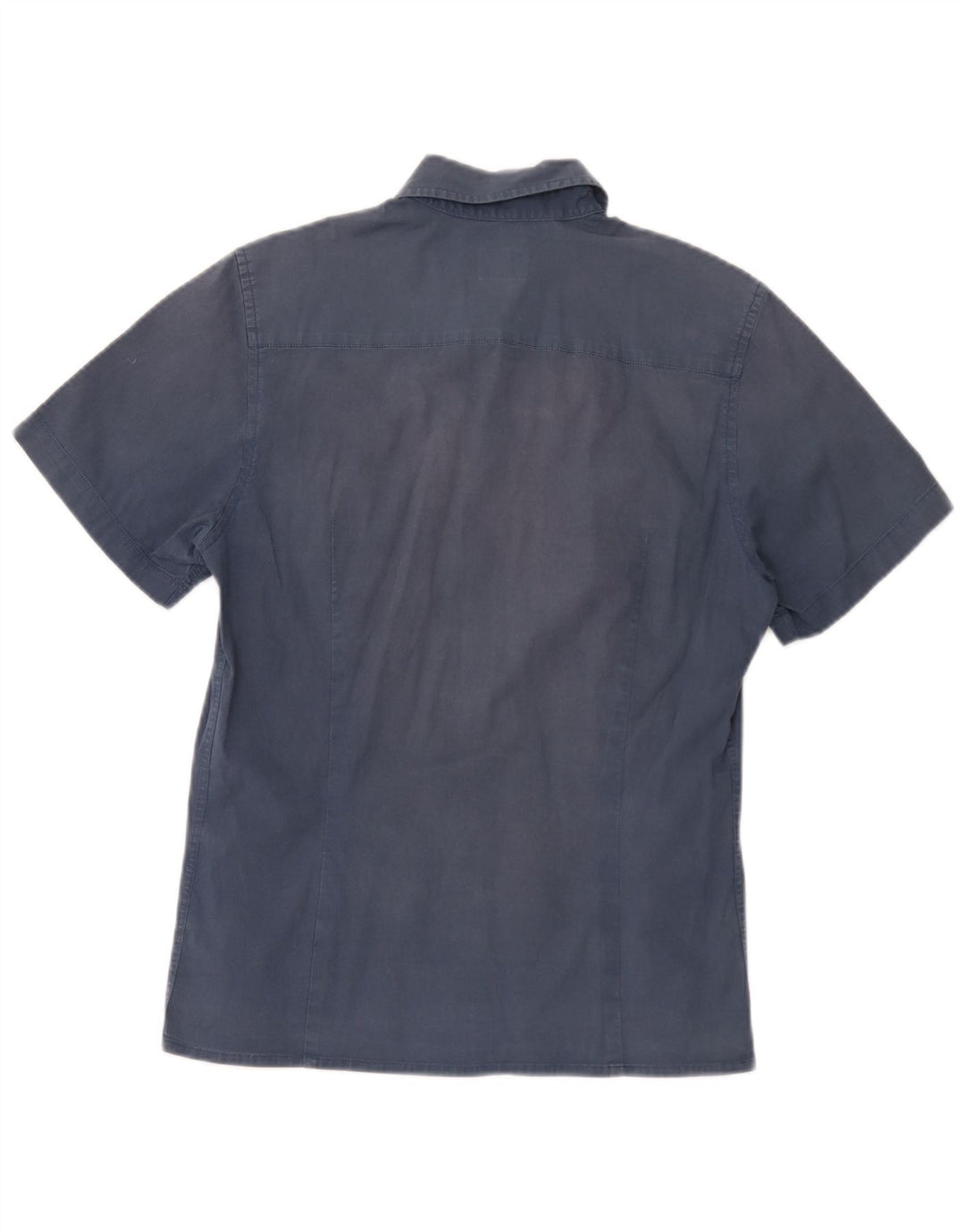 Calvin Klein Jeans Kortærmet Herreskjorte Medium Navyblå Bomuld