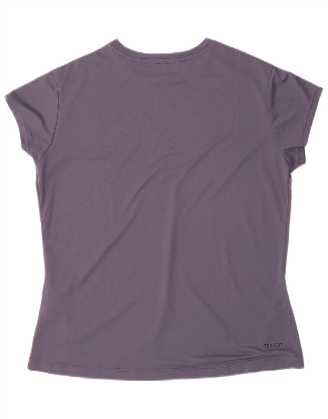 JACK WOLFSKIN T-shirt top til kvinder UK 14/16 Stor lilla polyester