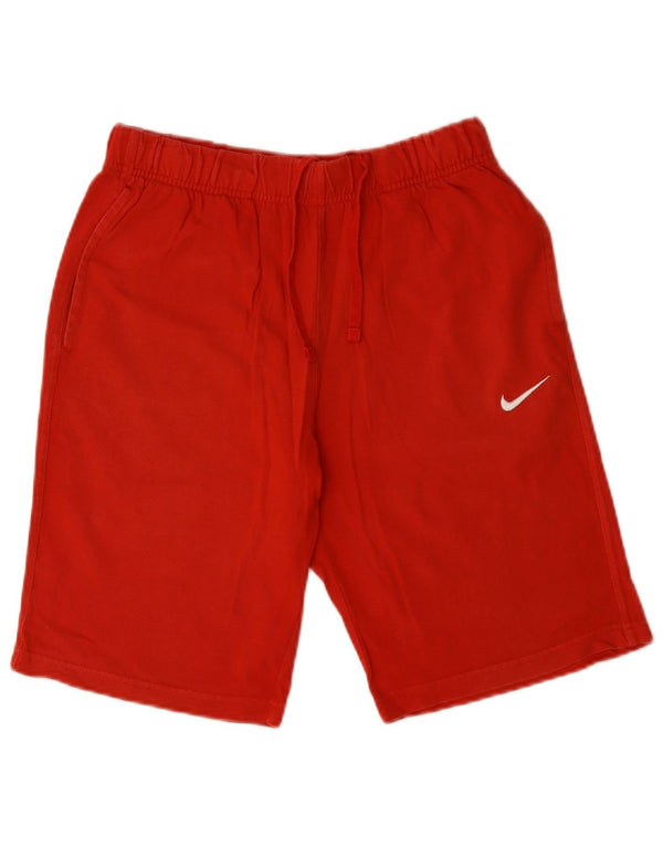 Nike Chino Shorts til mænd Medium W30 Rød Bomuld