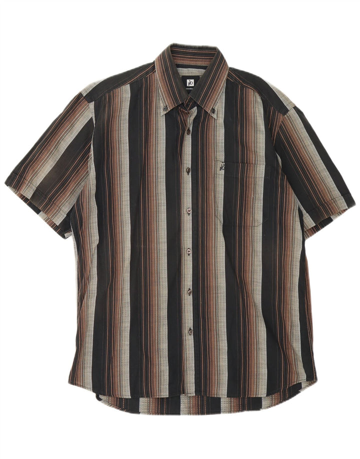Roccobarocco herreskjorte str. 40 15 3/4 Medium Flerfarvet stribet