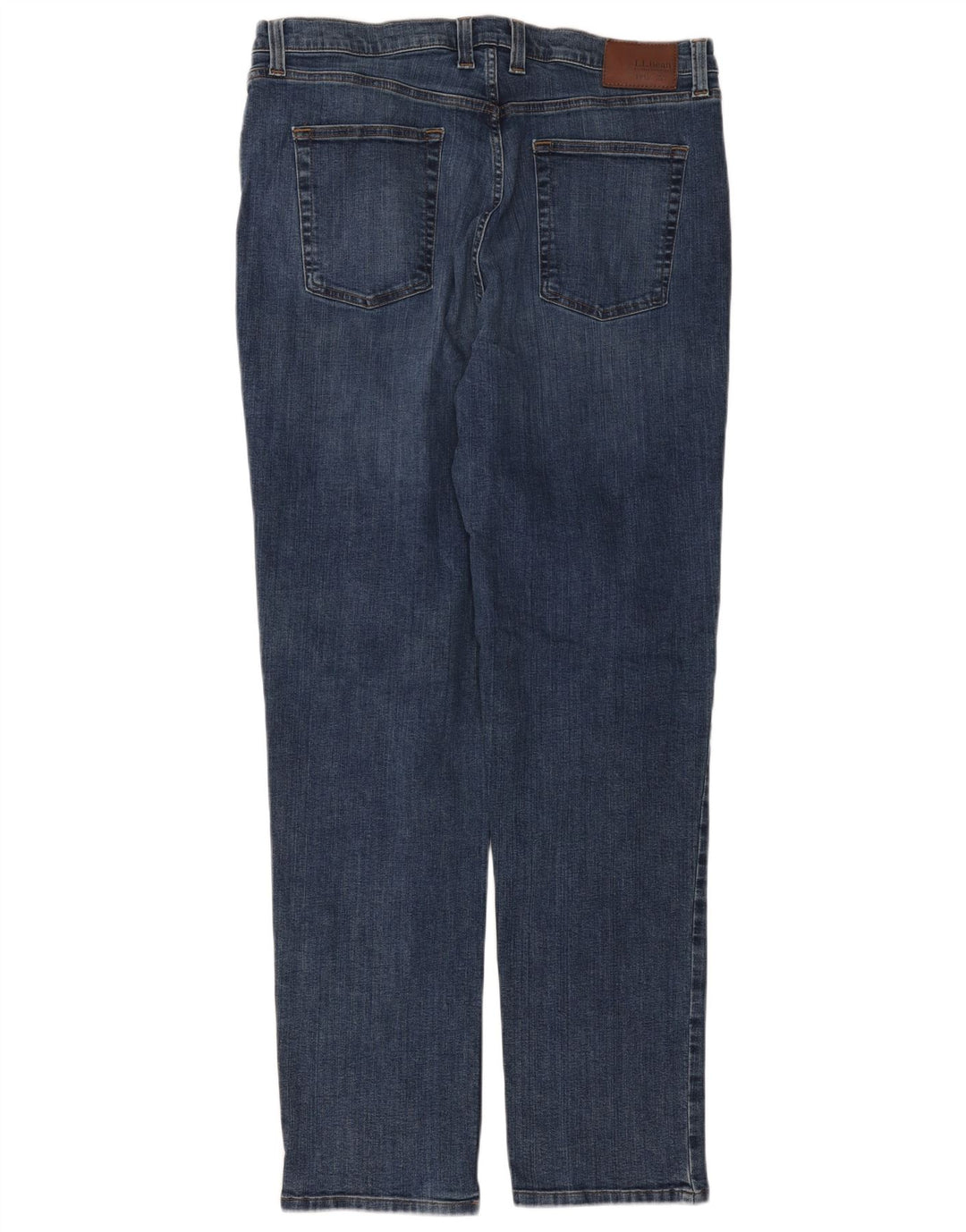 L.L.BEAN Slim Jeans til mænd W38 L34 Blå Bomuld