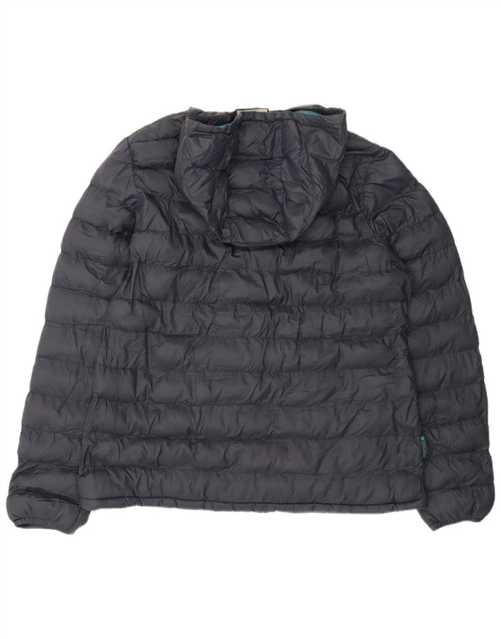 Mountain Warehouse Dame Hætte Oversized Polstret Jakke UK 18 XL Navy Blue