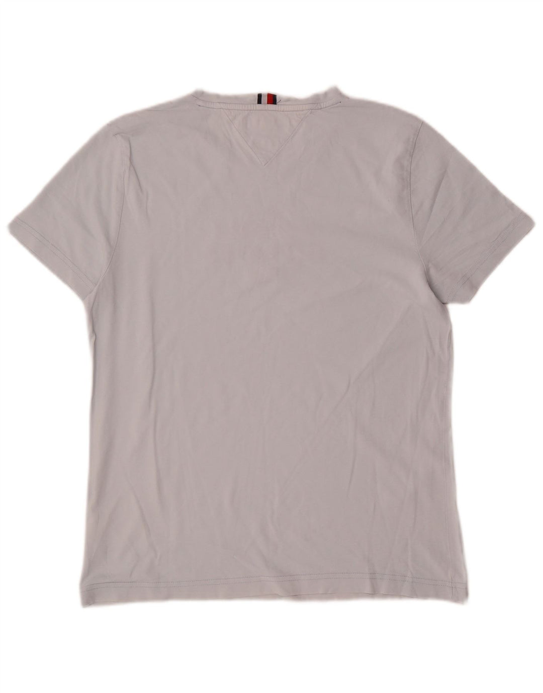 Tommy Hilfiger Herre grafisk T-shirt top mellemgrå bomuld