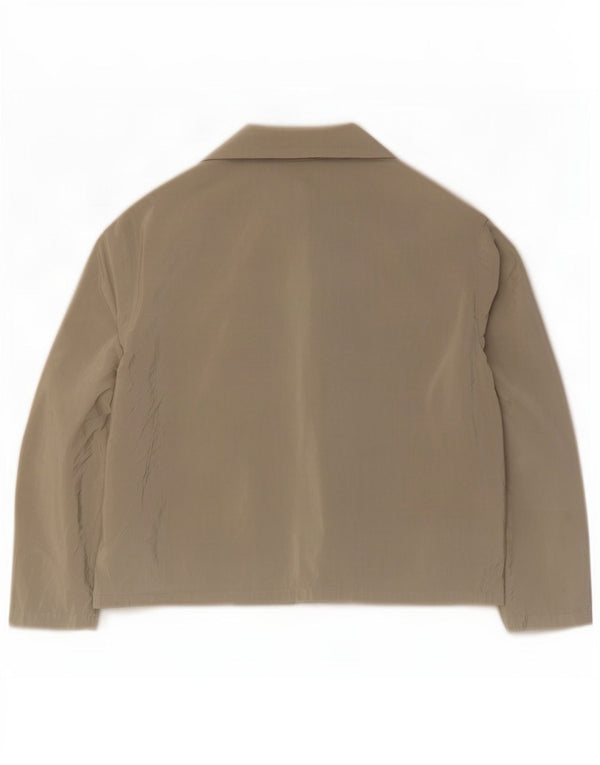 Pier Antonio Gaspari Dame Oversized Cardigan Top IT 42 Medium Grå