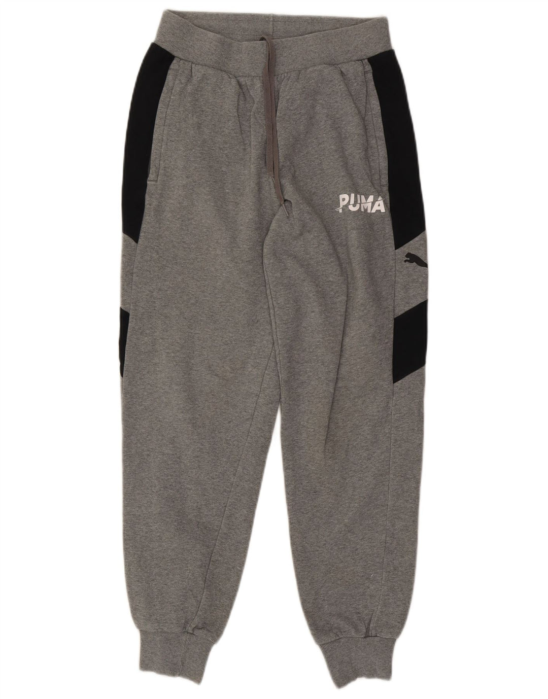 PUMA Herre grafisk træningsdragt Bukser Joggers Medium Grey Colourblock
