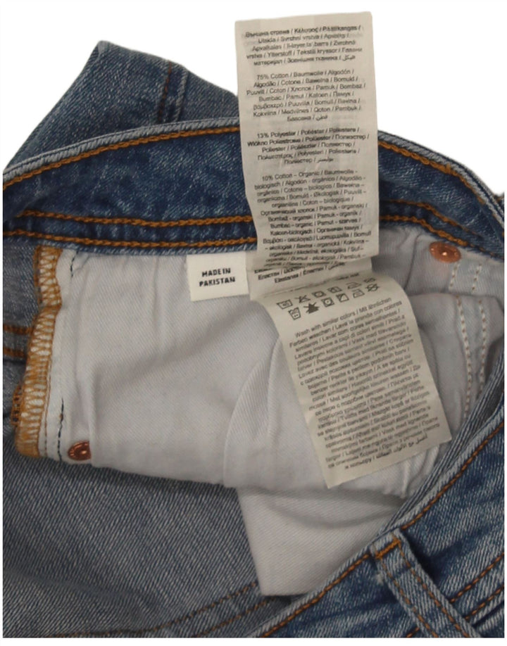 Jack & Jones Herre Tim Slim Straight Jeans W29 L32 Blå Bomuld
