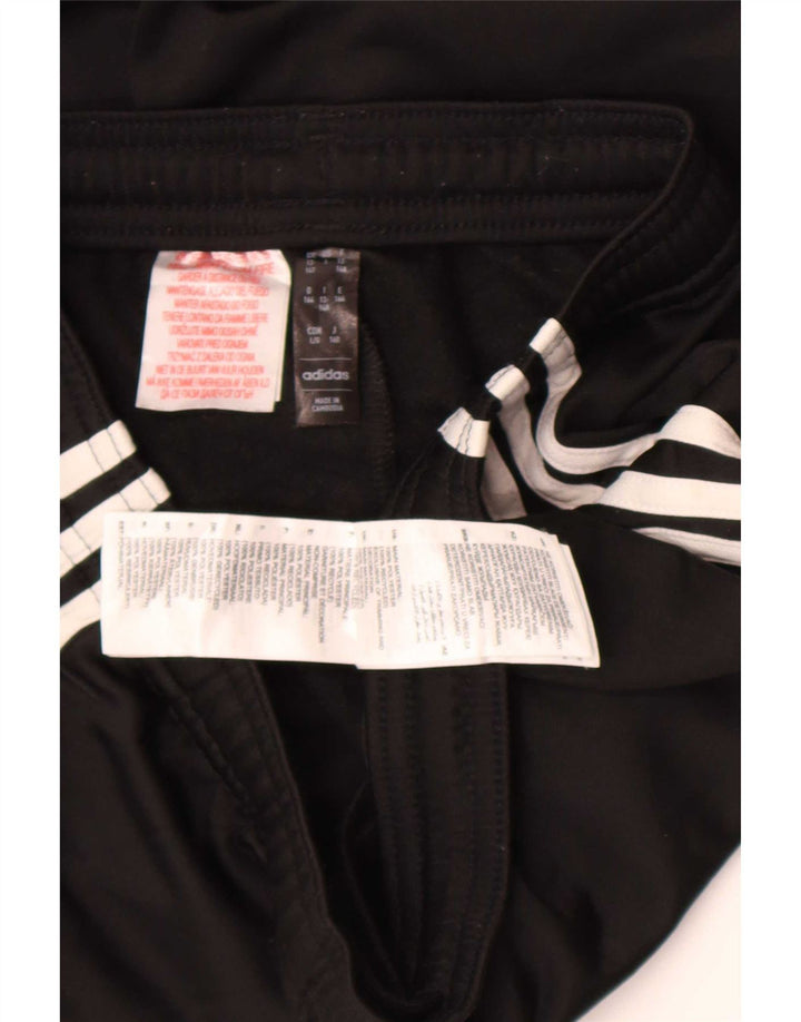 Adidas Drenge Træningsdragt Bukser 13-14 År Sort Polyester
