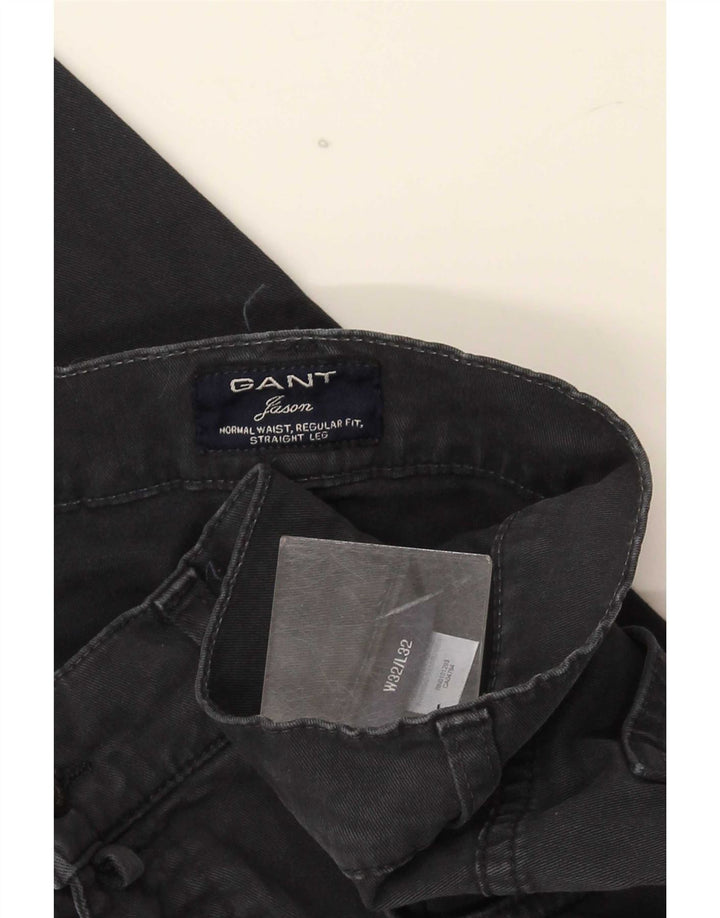 Gant Herre Jason Regular Fit Straight Jeans W32 L32 Grå Bomuld