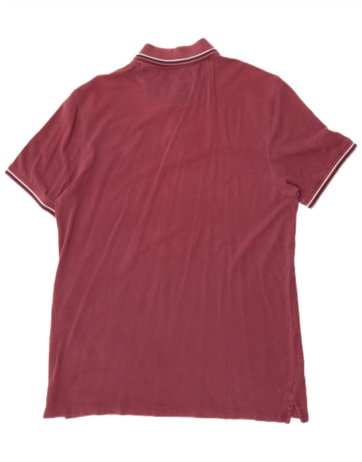 Bugatti herre poloshirt XL rødbrun