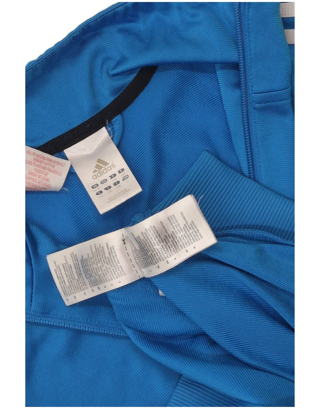Adidas Træningsdragt Topjakke til drenge 13-14 år Blå Colourblock Polyester